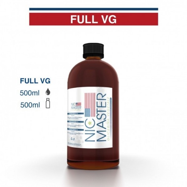 Glicerina Vegetale 500ml Nic Master